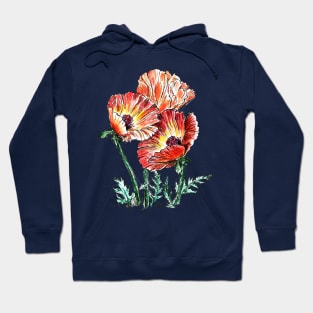 Grandma's Memorial Day Poppies Hoodie